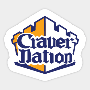 White Castle - Craver Nation Sticker